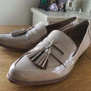 Tan loafers
